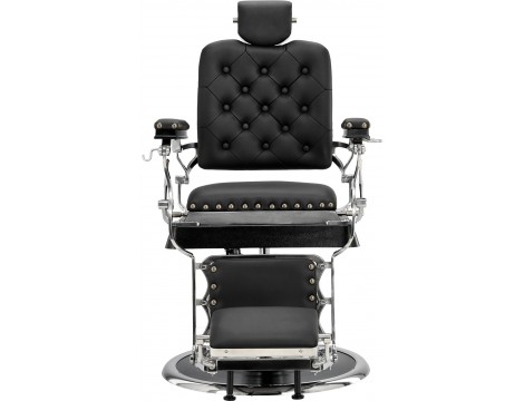 Fotel fryzjerski barberski hydrauliczny do salonu fryzjerskiego barber shop Tulus Barberking w 24H waga fotela 80kg Outlet - 6
