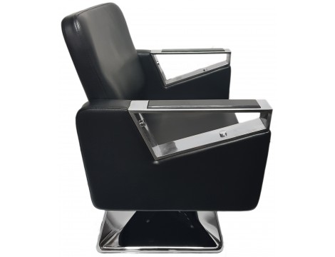 Fotel fryzjerski Tomas 1332 hydrauliczny obrotowy do salonu fryzjerskiego podnóżek krzesło fryzjerskie Outlet - 3