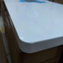 Biurko stolik kosmetyczny biurko kosmetyczne do manicure z pochłaniaczem biały Outlet - 6