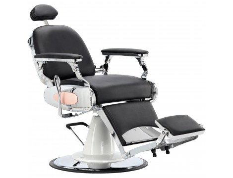 Fotel fryzjerski barberski hydrauliczny do salonu fryzjerskiego barber shop Marcos Barberking w 24H Outlet - 3