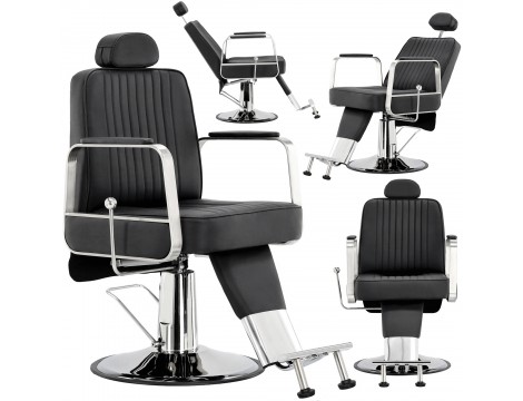 Fotel fryzjerski barberski hydrauliczny do salonu fryzjerskiego barber shop Teonas Barberking Outlet