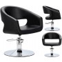 Fotel fryzjerski Quin hydrauliczny obrotowy do salonu fryzjerskiego krzesło fryzjerskie Outlet