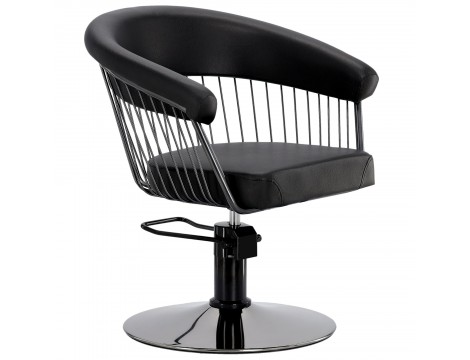 Fotel fryzjerski Zoe hydrauliczny obrotowy do salonu fryzjerskiego krzesło fryzjerskie Outlet - 2