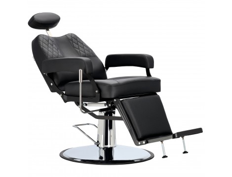 Fotel fryzjerski barberski hydrauliczny do salonu fryzjerskiego barber shop Nestor Barberking Outlet - 6
