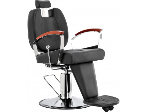 Fotel fryzjerski barberski hydrauliczny do salonu fryzjerskiego barber shop Arron Barberking w 24H Outlet - 7