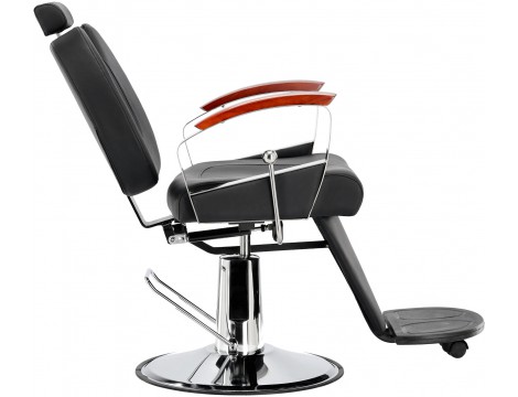 Fotel fryzjerski barberski hydrauliczny do salonu fryzjerskiego barber shop Arron Barberking w 24H Outlet - 6