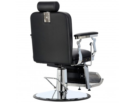 Fotel fryzjerski barberski hydrauliczny do salonu fryzjerskiego barber shop Alexander Barberking Outlet - 4