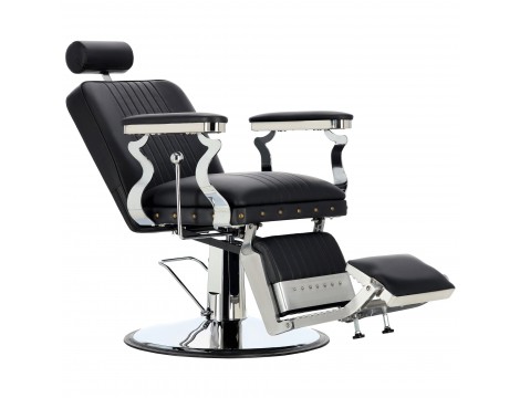 Fotel fryzjerski barberski hydrauliczny do salonu fryzjerskiego barber shop Alexander Barberking Outlet - 5