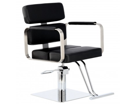 Fotel fryzjerski Finn hydrauliczny obrotowy do salonu fryzjerskiego podnóżek krzesło fryzjerskie Outlet - 2