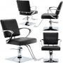 Fotel fryzjerski Marla hydrauliczny obrotowy do salonu fryzjerskiego podnóżek krzesło fryzjerskie Outlet