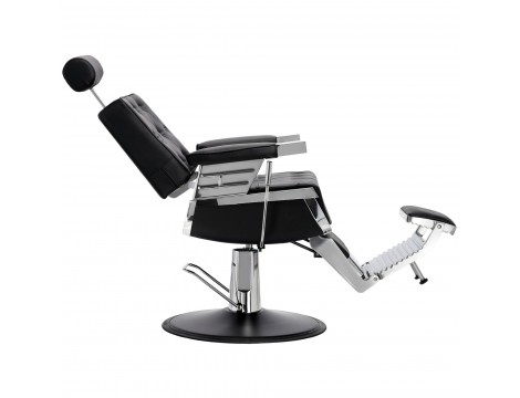 Fotel fryzjerski barberski hydrauliczny do salonu fryzjerskiego barber shop Santino Barberking Outlet - 7