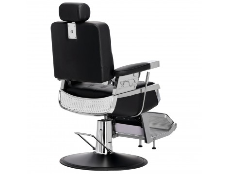 Fotel fryzjerski barberski hydrauliczny do salonu fryzjerskiego barber shop Santino Barberking Outlet - 5
