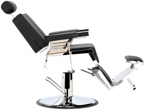 Fotel fryzjerski barberski hydrauliczny do salonu fryzjerskiego barber shop Santino Barberking Outlet - 2