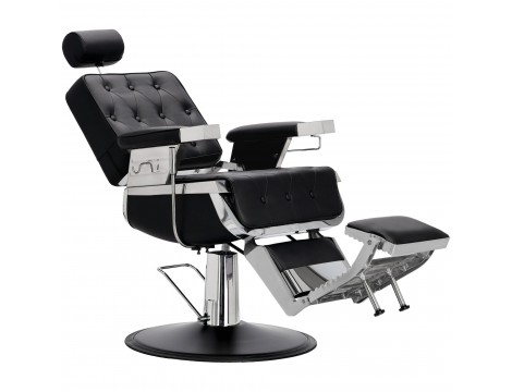 Fotel fryzjerski barberski hydrauliczny do salonu fryzjerskiego barber shop Santino Barberking Outlet - 3