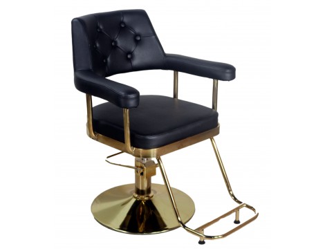 Fotel fryzjerski hydrauliczny obrotowy do salonu fryzjerskiego podnóżek krzesło fryzjerskie Outlet - 2