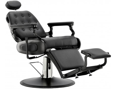 Fotel fryzjerski barberski hydrauliczny do salonu fryzjerskiego barber shop Viktor Barberking Outlet - 6