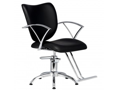 Fotel fryzjerski Alis hydrauliczny obrotowy do salonu fryzjerskiego podnóżek krzesło fryzjerskie Outlet - 2