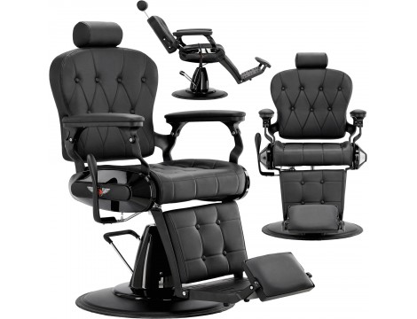 Fotel fryzjerski barberski hydrauliczny do salonu fryzjerskiego barber shop Diodor Barberking Outlet