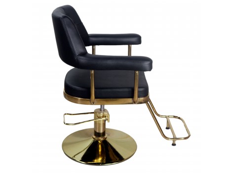 Fotel fryzjerski hydrauliczny obrotowy do salonu fryzjerskiego podnóżek krzesło fryzjerskie Outlet - 4