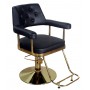 Fotel fryzjerski hydrauliczny obrotowy do salonu fryzjerskiego podnóżek krzesło fryzjerskie Outlet - 2