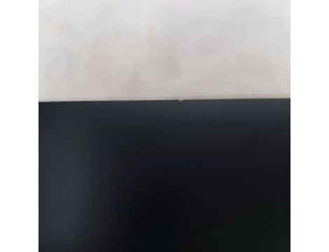Recepcja fryzjerska lakierowana Alexa Com 120 cm kosmetyczna do salonu czarna złożona Outlet - 5