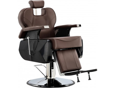 Fotel fryzjerski barberski hydrauliczny do salonu fryzjerskiego barber shop Richard Barberking w 24H Outlet - 3