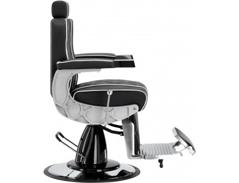 Fotel fryzjerski barberski hydrauliczny do salonu fryzjerskiego barber shop Nilus Barberking Outlet - 4