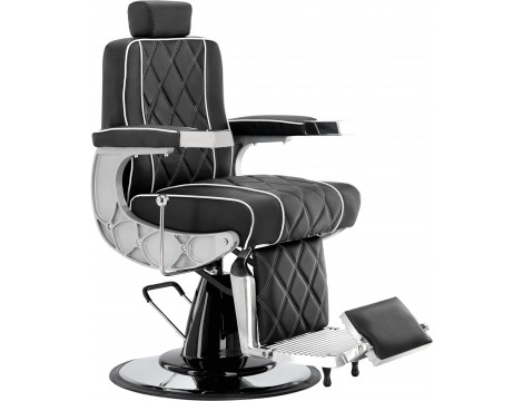 Fotel fryzjerski barberski hydrauliczny do salonu fryzjerskiego barber shop Nilus Barberking Outlet - 2