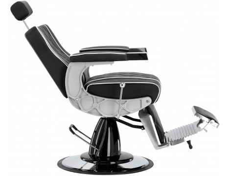 Fotel fryzjerski barberski hydrauliczny do salonu fryzjerskiego barber shop Nilus Barberking Outlet - 5