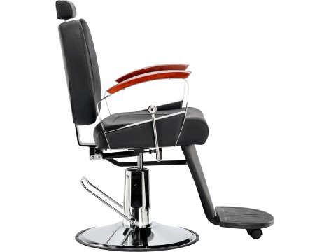 Fotel fryzjerski barberski hydrauliczny do salonu fryzjerskiego barber shop Leon barberking w 24H Outlet - 4