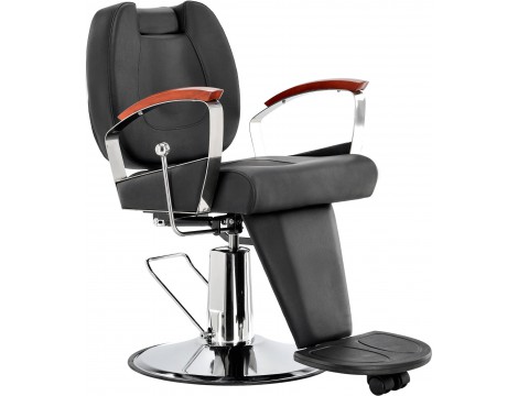 Fotel fryzjerski barberski hydrauliczny do salonu fryzjerskiego barber shop Leon barberking w 24H Outlet - 2