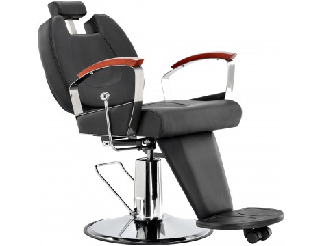 Fotel fryzjerski barberski hydrauliczny do salonu fryzjerskiego barber shop Leon barberking w 24H Outlet - 5