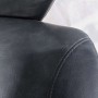 Fotel kosmetyczny do pedicure Marla odchylany z masażerem stóp do salonu spa czarny Outlet - 14