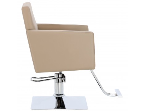 Fotel fryzjerski Atina hydrauliczny obrotowy do salonu fryzjerskiego podnóżek krzesło fryzjerskie Outlet - 4