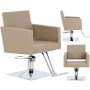 Fotel fryzjerski Atina hydrauliczny obrotowy do salonu fryzjerskiego podnóżek krzesło fryzjerskie Outlet