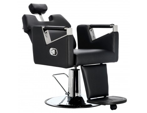 Fotel fryzjerski barberski hydrauliczny do salonu fryzjerskiego barber shop Ares Barberking Outlet - 5
