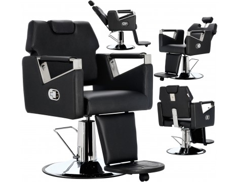 Fotel fryzjerski barberski hydrauliczny do salonu fryzjerskiego barber shop Ares Barberking Outlet