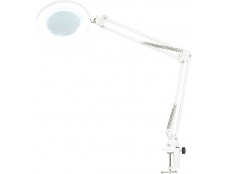 Lampa lupa kosmetyczna dermatologiczna przykręcana do biurka Outlet - 5