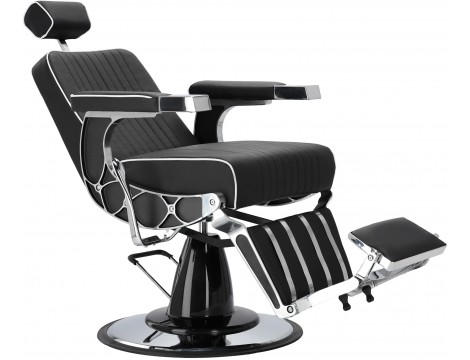 Fotel fryzjerski barberski hydrauliczny do salonu fryzjerskiego barber shop Connor Barberking Outlet - 2