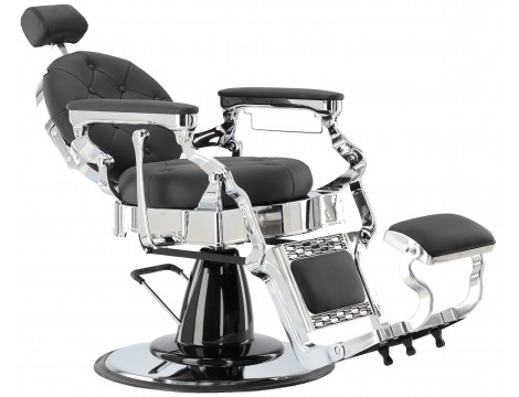Fotel fryzjerski barberski hydrauliczny do salonu fryzjerskiego barber shop Logan Barberking w 24H Outlet - 2