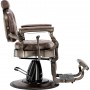 Fotel fryzjerski barberski hydrauliczny do salonu fryzjerskiego  barber shop Brown Pearl Barberking w 24H Outlet - 5