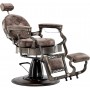 Fotel fryzjerski barberski hydrauliczny do salonu fryzjerskiego  barber shop Brown Pearl Barberking w 24H Outlet - 3