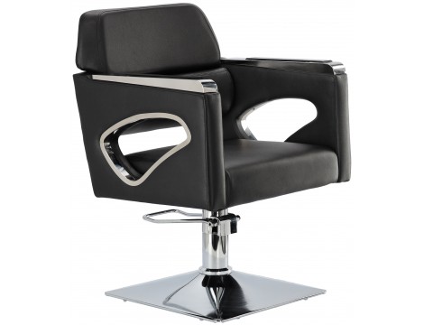 Fotel fryzjerski Bianka hydrauliczny obrotowy do salonu fryzjerskiego krzesło fryzjerskie Outlet