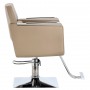 Fotel fryzjerski Bella hydrauliczny obrotowy do salonu fryzjerskiego podnóżek krzesło fryzjerskie Outlet - 4