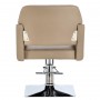 Fotel fryzjerski Bella hydrauliczny obrotowy do salonu fryzjerskiego podnóżek krzesło fryzjerskie Outlet - 5
