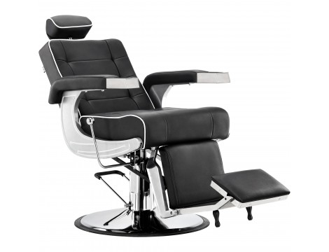 Fotel fryzjerski barberski hydrauliczny do salonu fryzjerskiego barber shop Areus Barberking w 24H Outlet - 7