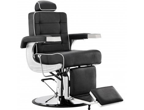 Fotel fryzjerski barberski hydrauliczny do salonu fryzjerskiego barber shop Areus Barberking w 24H Outlet - 2