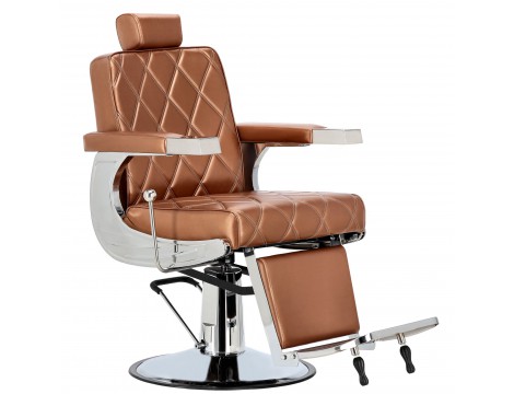 Fotel fryzjerski barberski hydrauliczny do salonu fryzjerskiego barber shop Nilus barberking Outlet - 5
