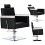 Fotel fryzjerski Brano hydrauliczny obrotowy do salonu fryzjerskiego krzesło fryzjerskie Outlet