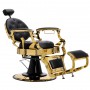 Fotel fryzjerski barberski hydrauliczny do salonu fryzjerskiego barber shop Logan Gold Barberking w 24H Outlet - 6